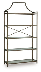 Bernonly - Bookcase - Antique Bronze Finish