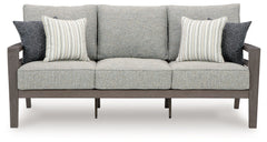 Hillside Barn - Sofa With Cushion - Gray / Brown