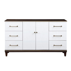 Niles - Dresser - White / Cherry
