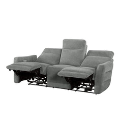 Edition - Power Sofa & Loveseat - Gray