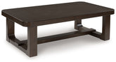Breckington - Rectangular Cocktail Table - Dark Brown