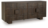 Cato - Accent Cabinet - Dark Brown