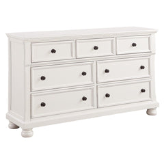St. Simon - Dresser With Hidden Drawer - White