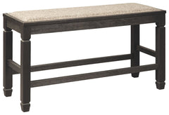 Tyler Creek - DBL Counter UPH Bench - Antique Black