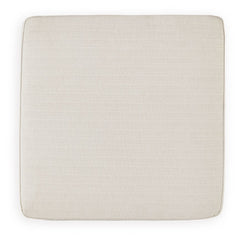 Lerenza - Oversized Accent Ottoman - Birch