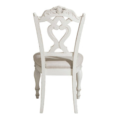 Cinderella - Writing Desk Chair - White / Gray