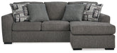 Gardiner - Sofa Chaise - Pewter