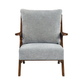 Lennox - Accent Chair - Light Brown Frame