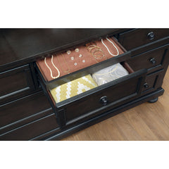 Begonia - Dresser With Hidden Drawer - Brown