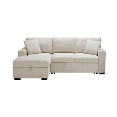 Pompano - Sectional With Chaise, Pull-Out Bed And Hidden Storage, Charging Ports