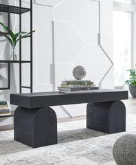 HoLGrove - Accent Bench - Black