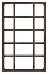 Breckington - Bookcase - Dark Brown