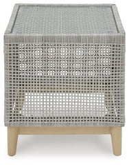 Seton Creek - Square End Table - Gray