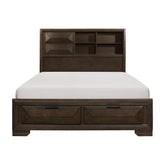 Chesky - Platform Bed With Storage Footboard