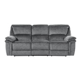 Muirfield - Double Reclining Sofa - Gray
