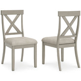 Parellen - Dining UPH Side Chair (Set of 2) - Gray