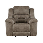 Hazen - Rocker Reclining Chair - Brown