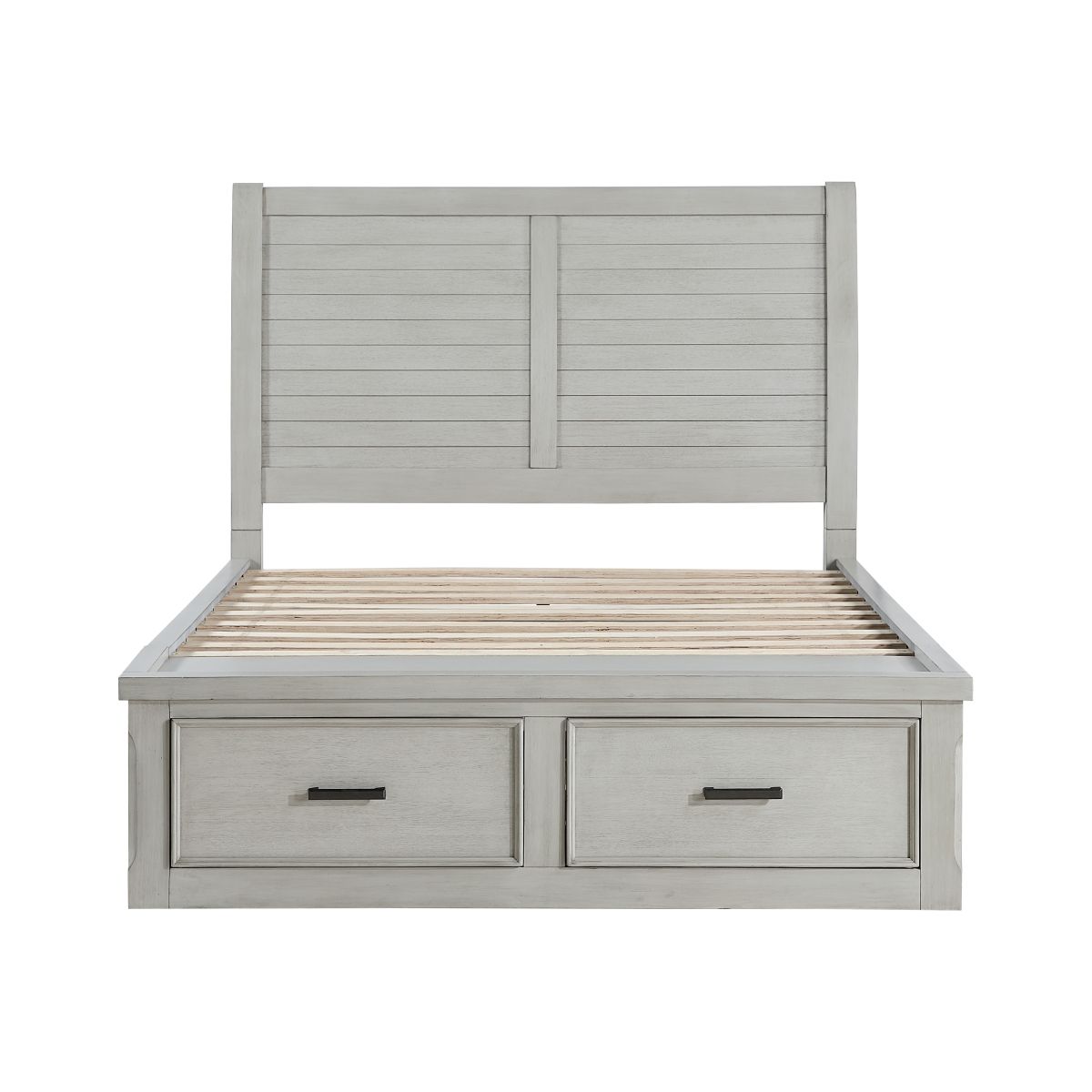 Willowbrook - Platform Bed With Storage Footboard And Side Rails