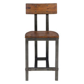 Holverson - Counter Height Chair (Set of 2) - Brown / Gray