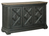 Tyler Creek - Dining Room Server - Black / Gray