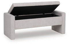 Akselman - Storage Bench - Gray
