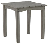 Visola - Square End Table - Gray