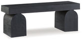 HoLGrove - Accent Bench - Black