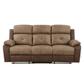 Glendale - Double Reclining Sofa - Brown