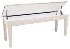 Skempton - Storage Bench - White