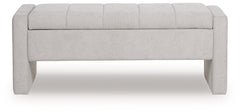 Akselman - Storage Bench - Gray