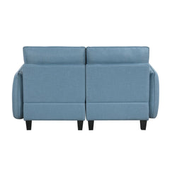 Garren - Loveseat - Blue