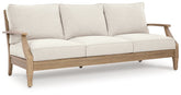 Carter Hall - Sofa With Cushion - Beige