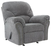 Allmaxx - Rocker Recliner - Pewter