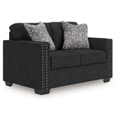 Jasmine Peaks - Loveseat - Coal