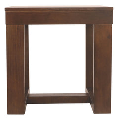 Watson - Square End Table - Dark Brown