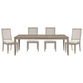 McKewen - 5 Piece Dining Room Set (Table & 4 Side Chairs) - Light Brown