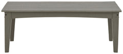 Visola - Rectangular Cocktail Table - Gray