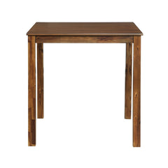 Stowe - 5 Piece Counter Height Set - Walnut