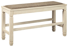 Bolanburg - DBL Counter UPH Bench - Beige