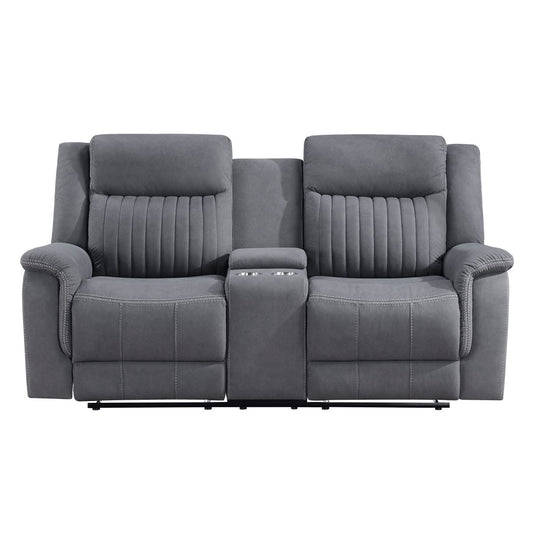 Dean - Double Reclining Loveseat With Center Console