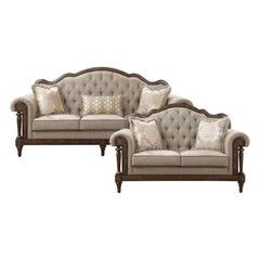 Heath Court - Sofa & Loveseat - Brown