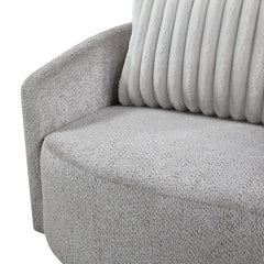Francine - Swivel Chair - Gray
