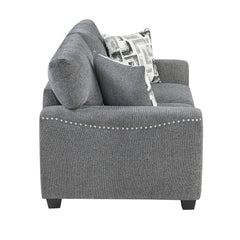 Isabel - Loveseat - Dark Gray