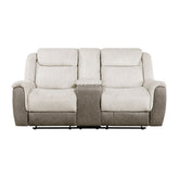 Harriette - Double Reclining Loveseat With Center Console