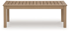 Hallow Creek - Rectangular Cocktail Table - Driftwood