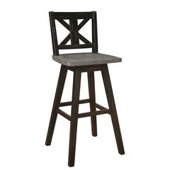 Amsonia - 29" Swivel X-Back Pub Height Chair (Set of 2)