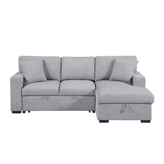 Pompano - Sectional With Chaise, Pull-Out Bed And Hidden Storage, Charging Ports