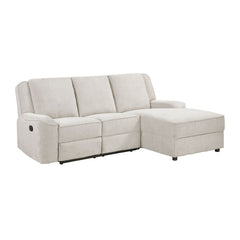 Monterey - 2 Piece Reclining Sectional With Right Chaise