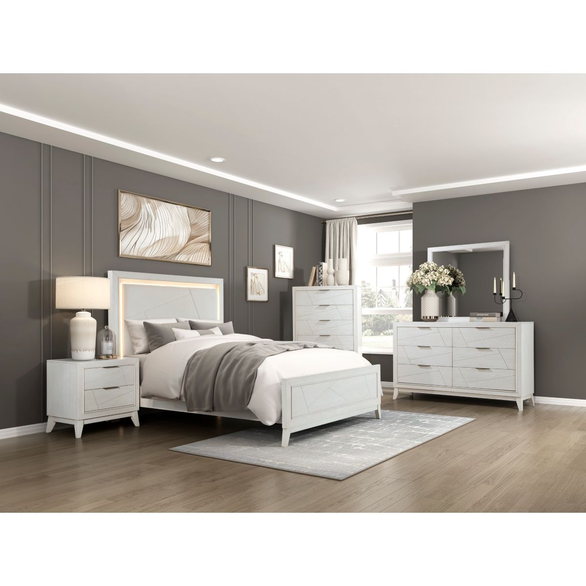 Asteria - Mirror - White