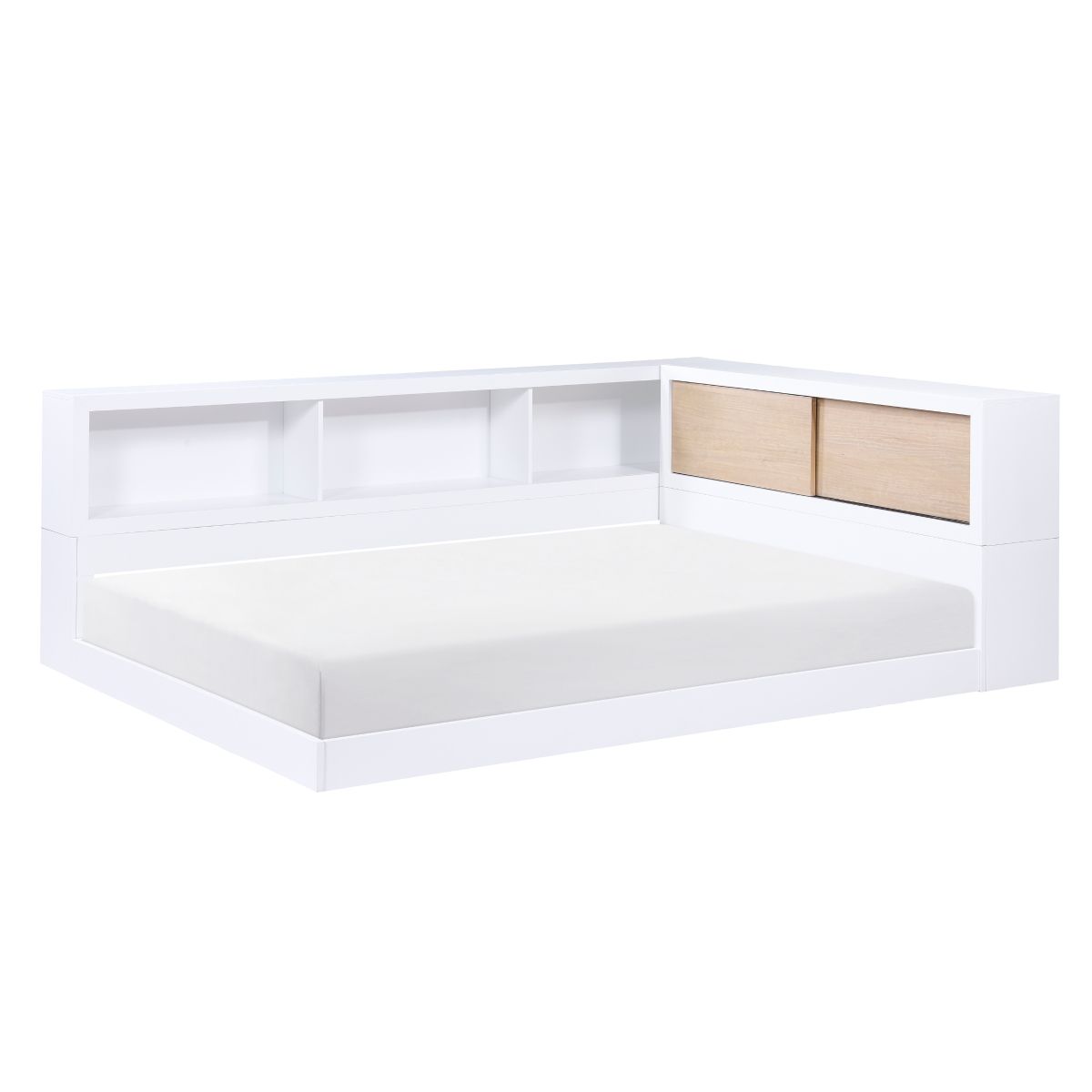 Asker - Bookcase Corner Bed